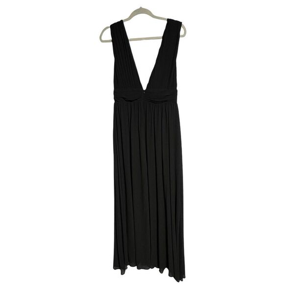 Nordstrom Love X Design Sleeveless Black Cocktail Formal Wedding Dress Large NWT - Picture 1 of 5